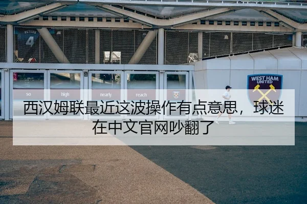 西汉姆联最近这波操作有点意思，球迷在中文官网吵翻了